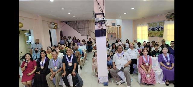 Ps. Mercedes R. Regmalos & Ps. Danilo M. Regmalos's congregation