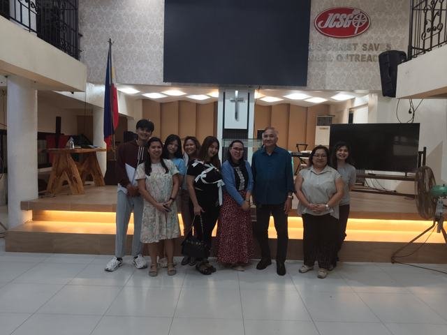 Ps. Sonia A. Aquino & Ps. Romeo C. Aquino's congregation